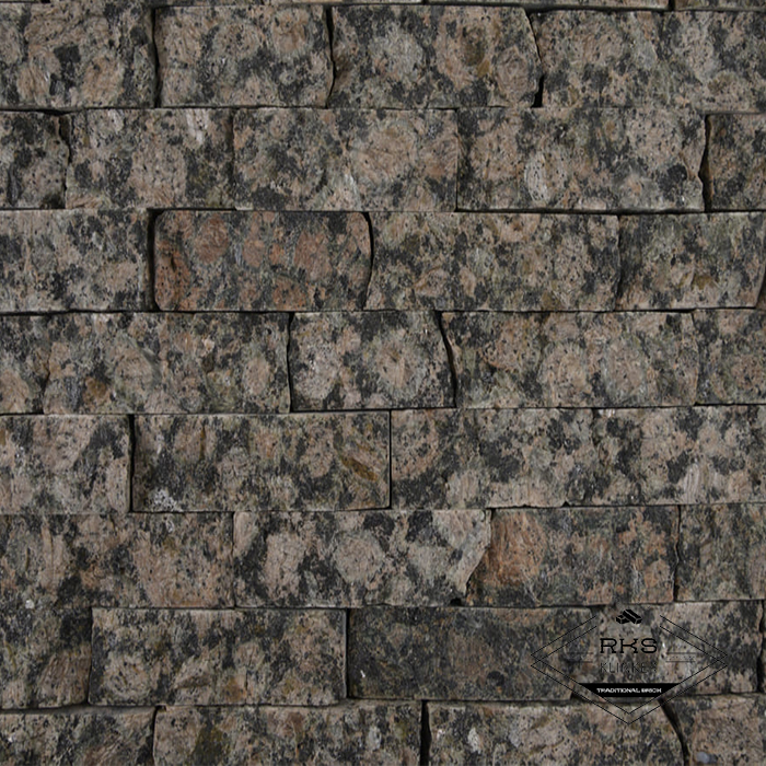 Фасадный камень Полоса - Гранит Балтик Браун в Саратове